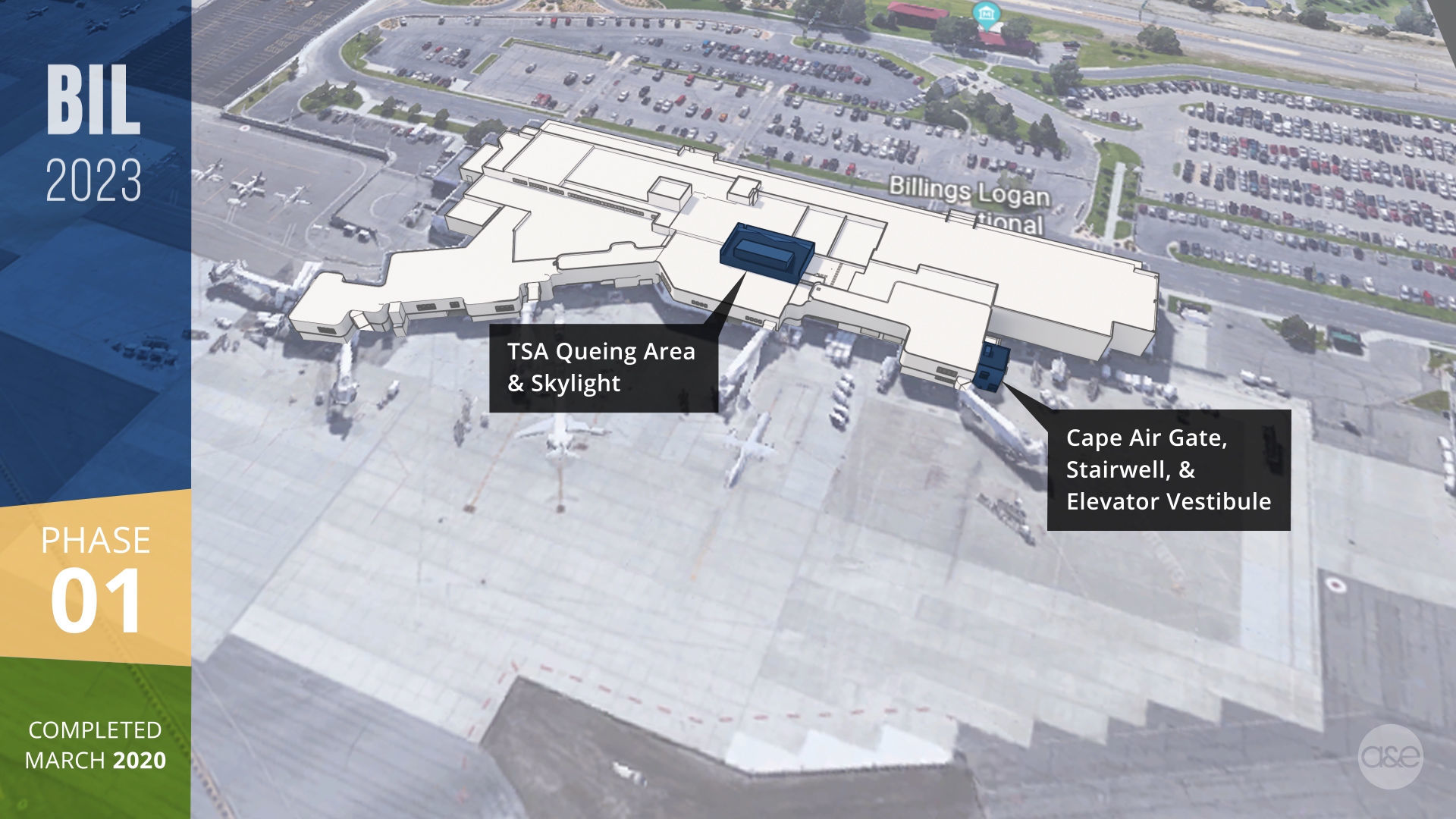 Billings Logan International Airport expansion — Phase 1